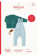 Leaflet 5433 - Sirdar DK cardigan & dungerees - Mooroolbark Wool