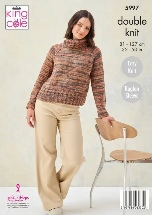 Leaflet 5997 - King Cole DK - Mooroolbark Wool