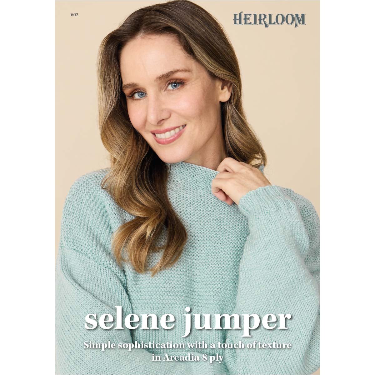 Leaflet 602 - Heirloom Selene Jumper - Mooroolbark Wool