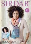 Leaflet 8032 - Sirdar DK scarf & wrap - Mooroolbark Wool