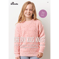 Leaflet 817 - Panda Cheery Kids Knits PL8888 - Mooroolbark Wool