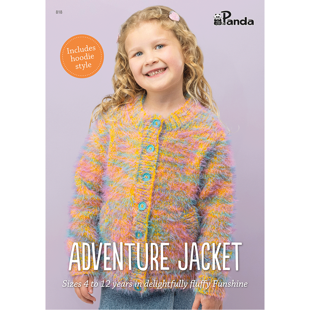 Leaflet 818 - Panda Adventure Jacket - Mooroolbark Wool