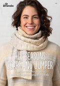 Leaflet 821 - Panda All Seasons Scarf and Jumper - Mooroolbark Wool