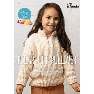 Leaflet 822 - Panda Polar Puff Pullover - Mooroolbark Wool