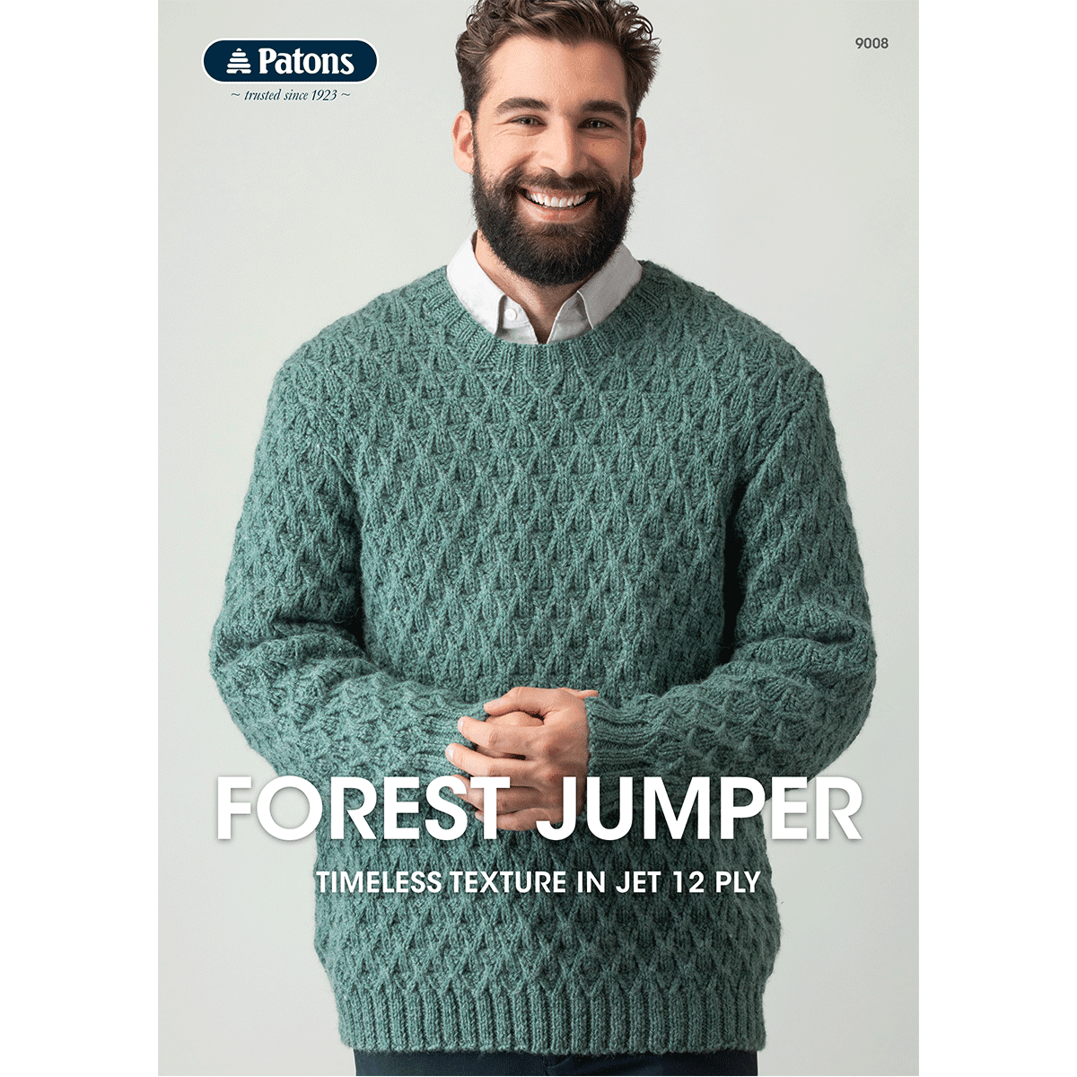 Leaflet 9008 - Patons Forest Jumper - Mooroolbark Wool