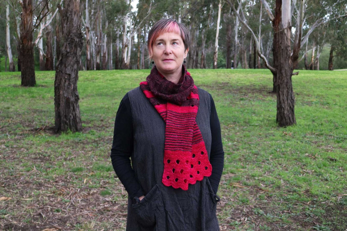 Leaflet - Debra Kinsey - Fibrefest - Mooroolbark Wool