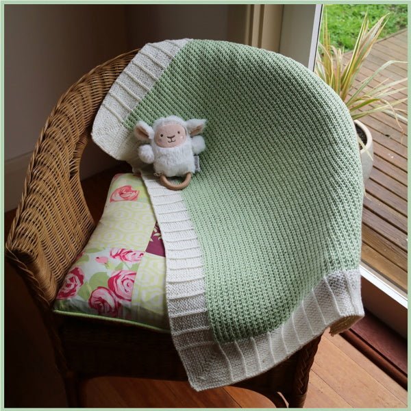 Leaflet - Debra Kinsey - Minty - Mooroolbark Wool