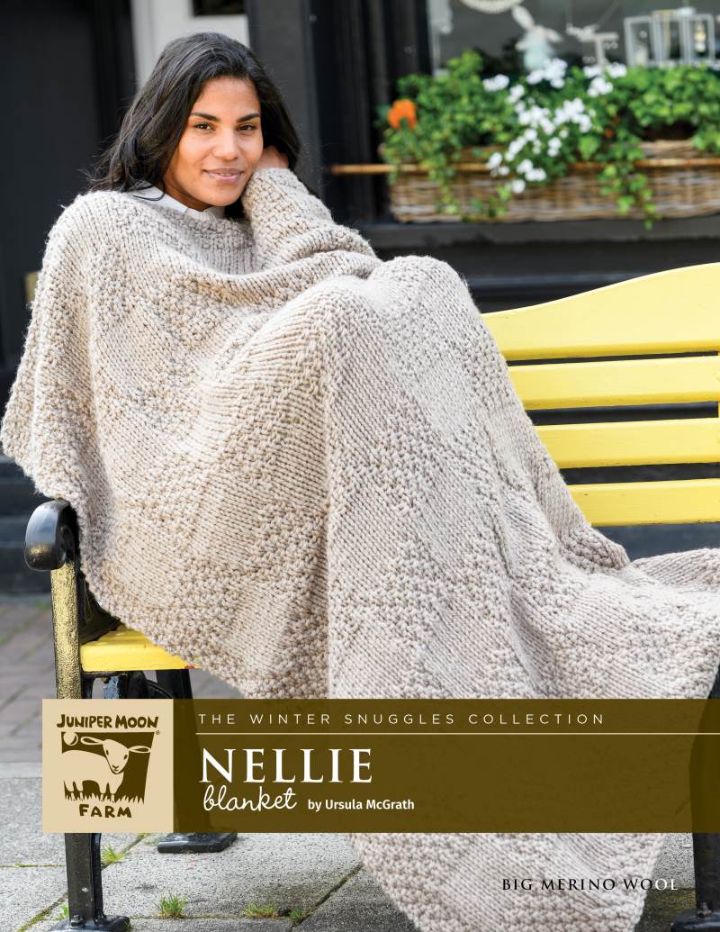 Leaflet Juniper Moon Farm Big Merino Wool - Nellie - Mooroolbark Wool