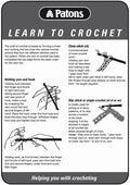 Leaflet LTC - Patons Learn to Crochet - Mooroolbark Wool