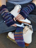 Leaflet P257 - Countrywide Yarns Fingerless Gloves - Original Copy - Mooroolbark Wool
