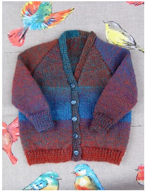 Leaflet P313 - Countrywide Yarns Baby Cardigan - Original Copy - Mooroolbark Wool