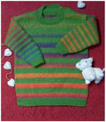 Leaflet P314 - Countrywide Yarns Striped Jersey - Original Copy - Mooroolbark Wool
