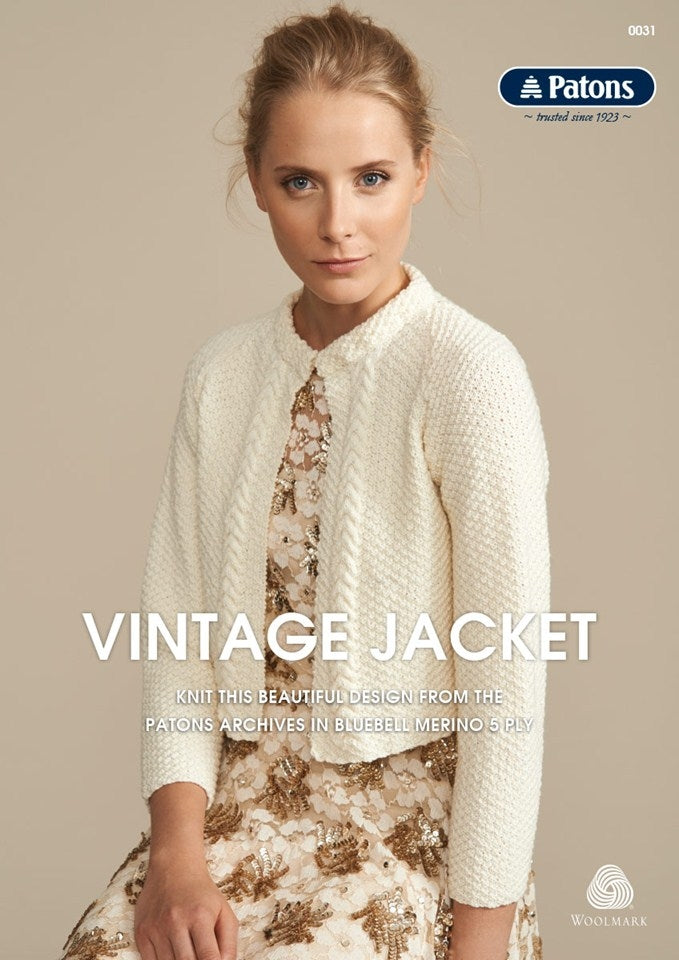 Leaflet 0031 - Patons Vintage Jacket