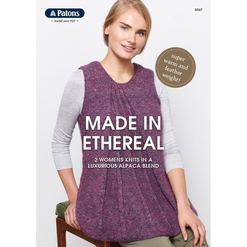 Leaflet 0047 - Patons Vest & Kimono