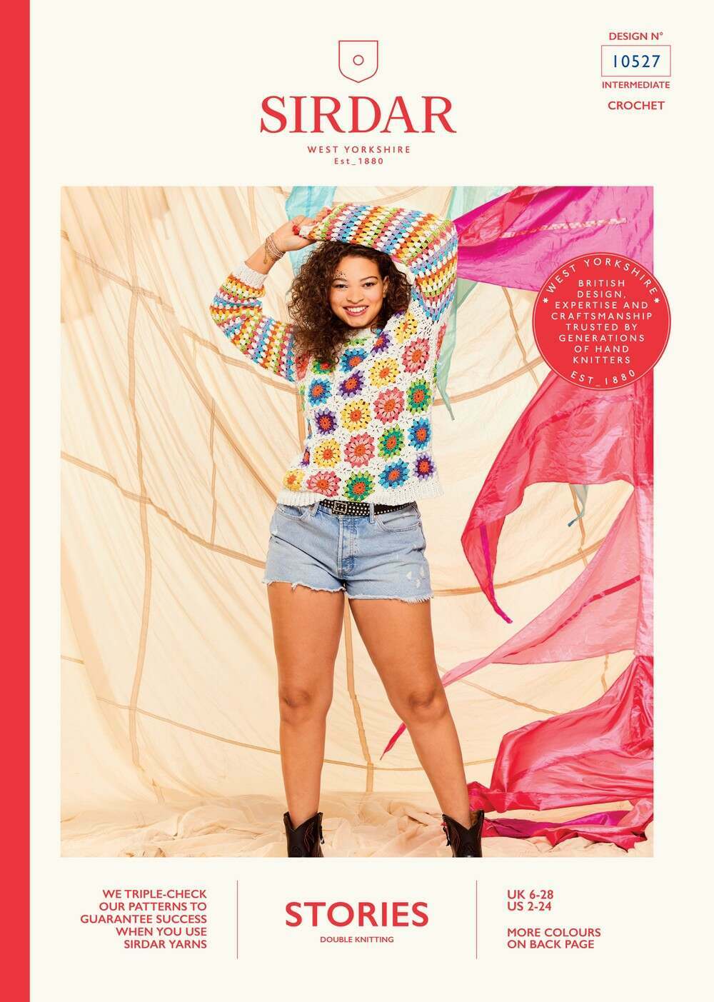 Leaflet 10527 - Sirdar Crochet Jumper