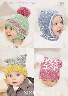 Leaflet 1282 - Sirdar DK Hats