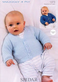 Leaflet 1373 - Sirdar Snuggly 4 ply cardigan