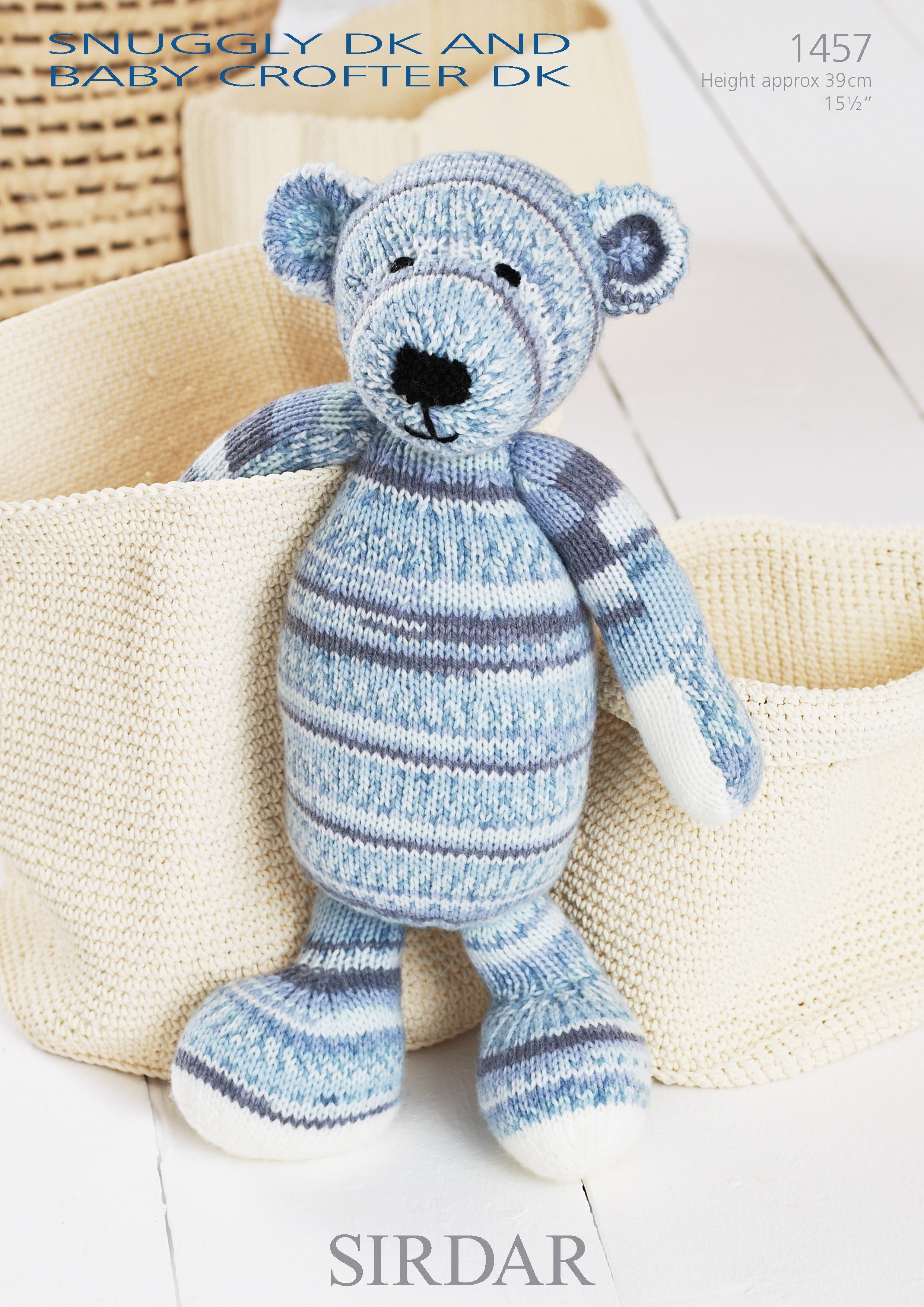 Leaflet 1457 - Sirdar DK bear