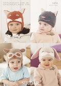 Leaflet 1474 - Sirdar Snuggly & Snowflake DK hats