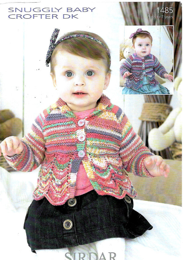 Leaflet 1485 - Sirdar Snuggly Baby Crofter 8 ply