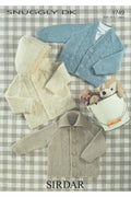 Leaflet 1749 - Sirdar DK Cardigans & Hoodie 0 - 7 yrs