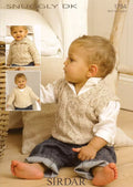 Leaflet 1784 - Sirdar Snuggly DK jumper & vest