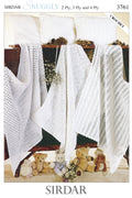 Leaflet 3761 - Sirdar Snuggly 2 3 & 4 ply blankets