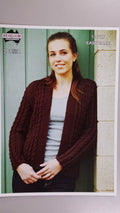 Leaflet 381 - Heirloom 12 Ply Ladies Cardigan