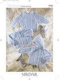Leaflet 3898 - Sirdar DK Jumper, Cardigan & Hoodie 0 - 8 yrs