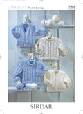 Leaflet 3948 - Sirdar DK cardigan & jumper