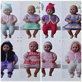 Leaflet 4000 - King Cole DK dolls clothes