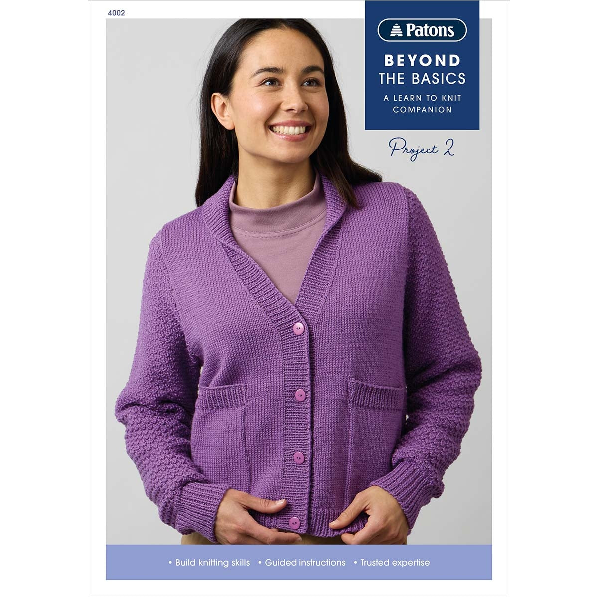 Leaflet 4002 - Beyond The Basics Project 2 Knit jacket