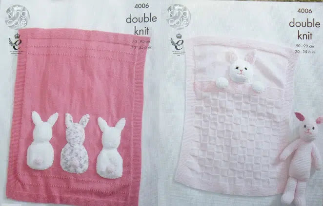 Leaflet 4006 - King Cole DK blanket