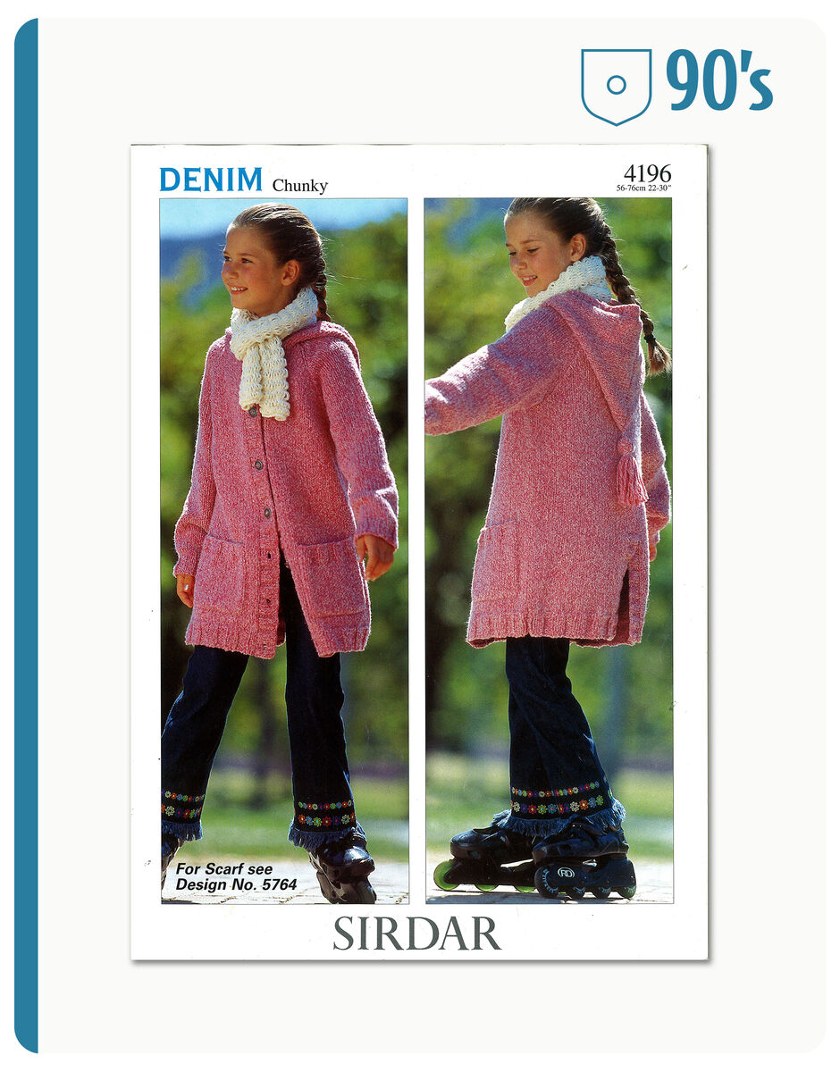 Leaflet 4196 - Sirdar Chunky coat with hood