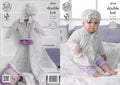 Leaflet 4316 - King Cole DK Smarty cardigan, hat & blanket