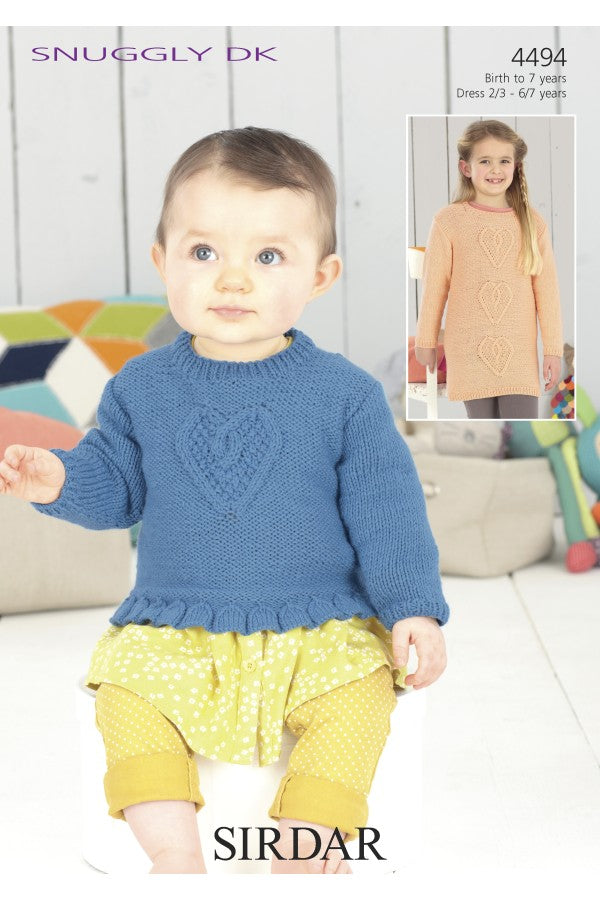 Leaflet 4494 - Sirdar Snuggly DK Jumper