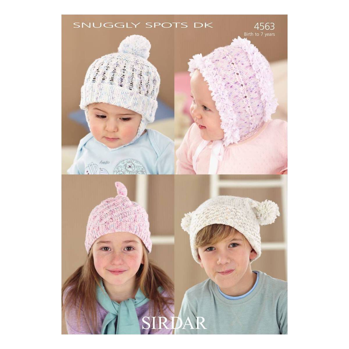 Leaflet 4563 - Sirdar DK Hats