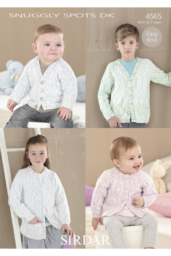 Leaflet 4565 - Sirdar DK Cardigans