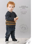 Leaflet 457 - Cleckheaton 8ply child's crew neck jumper
