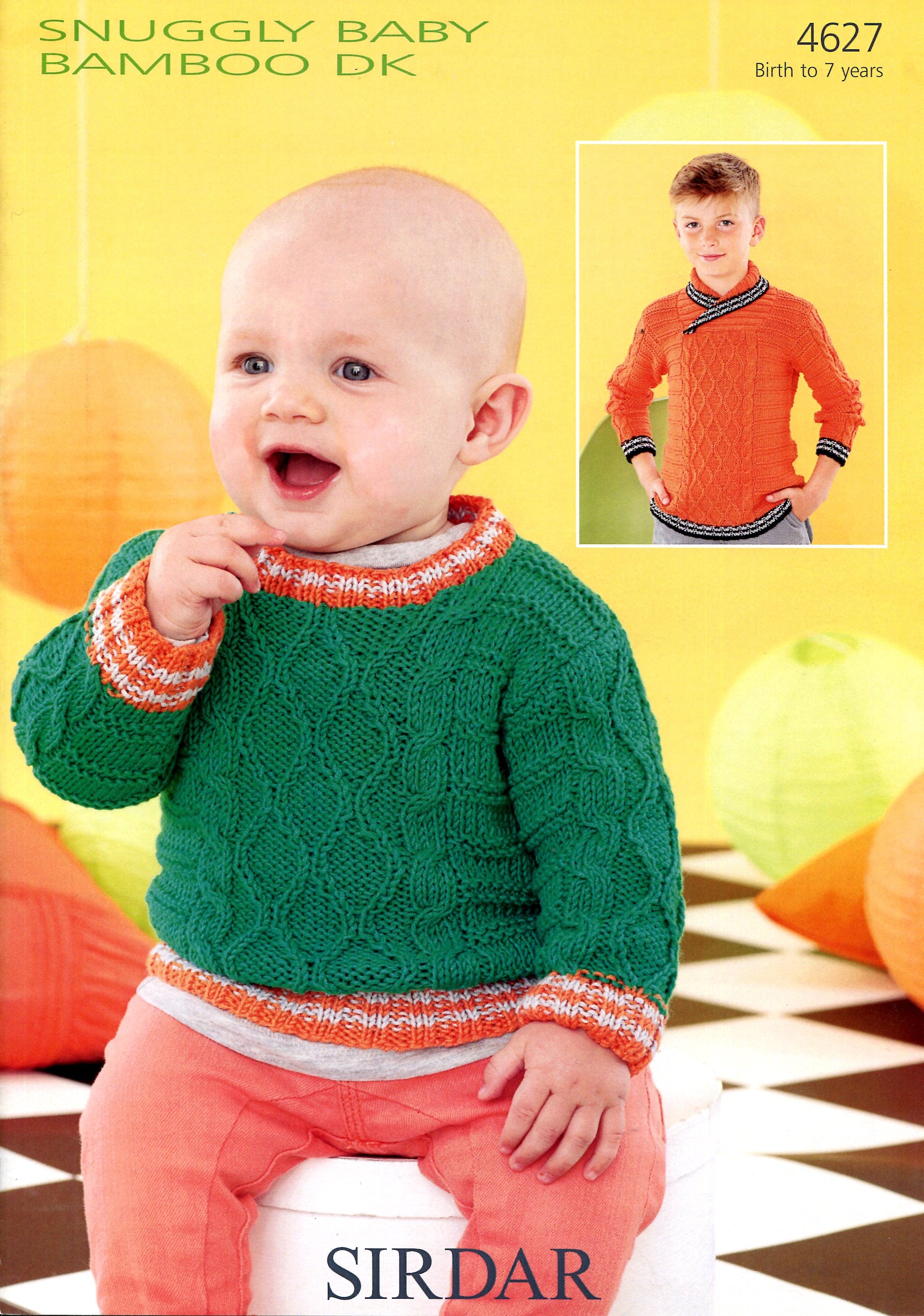 Leaflet 4627 - Sirdar DK jumper
