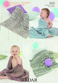 Leaflet 4635 - Sirdar Snuggly Baby Crofter DK blankets