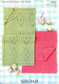 Leaflet 4639 - Sirdar 4 ply crochet blankets