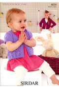 Leaflet 4654 - Sirdar Snuggly DK cardigan