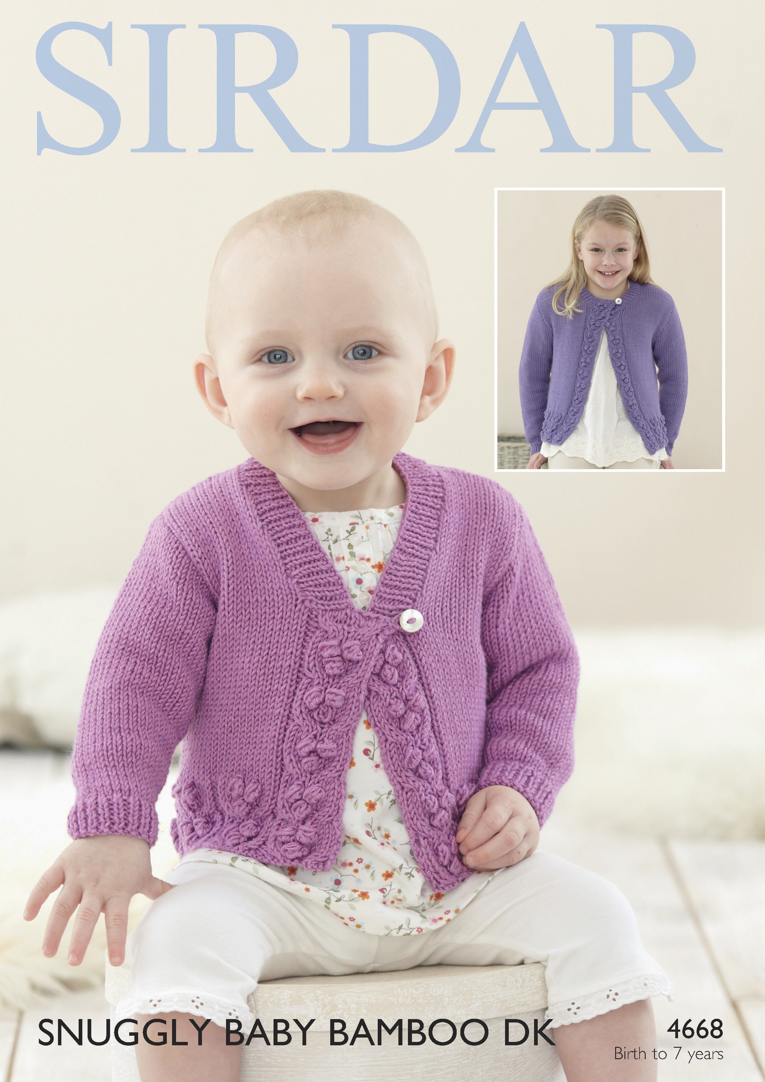 Leaflet 4668 - Sirdar DK cardigan