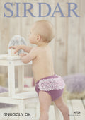 Leaflet 4704 - Sirdar DK Birth - 2 Years nappy cover