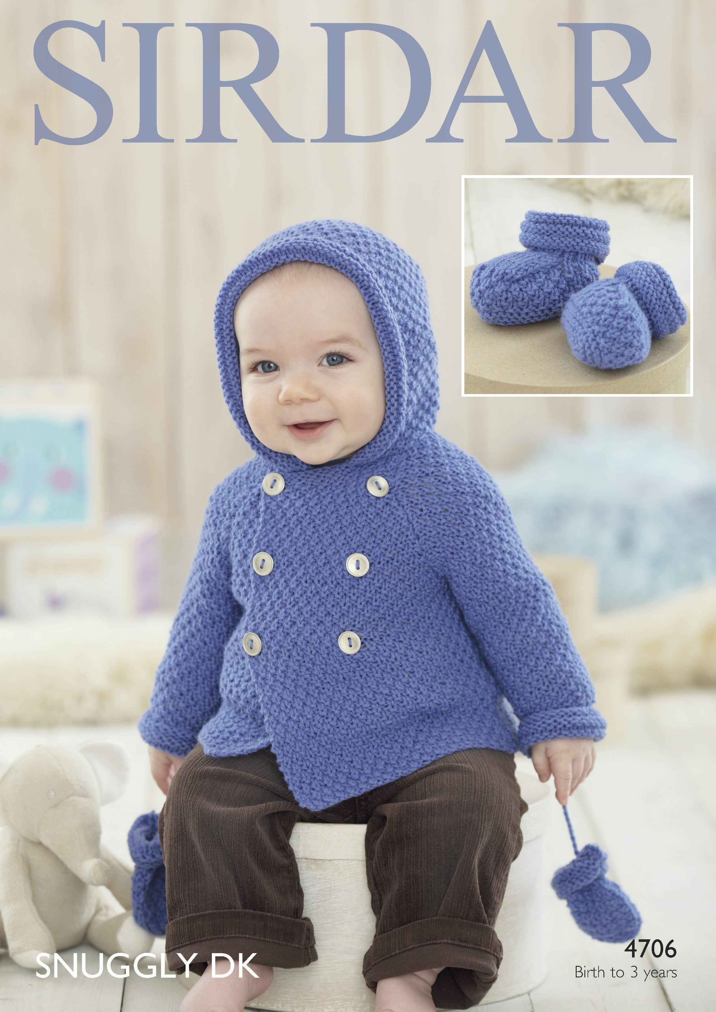 Leaflet 4706 - Sirdar DK Hooded Coat