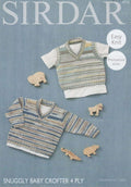 Leaflet 4712 - Sirdar 4 Ply jumper & vest