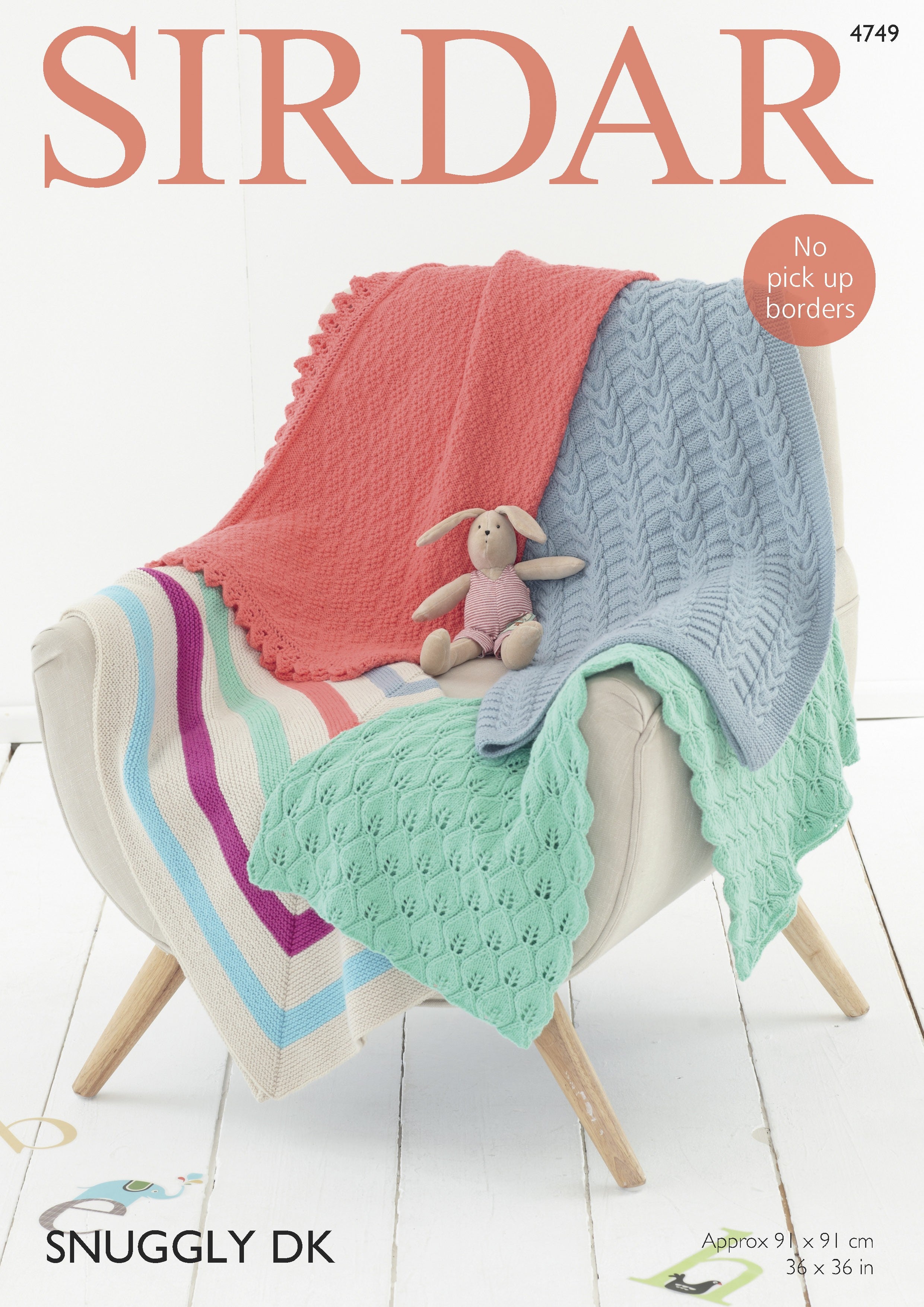 Leaflet 4749 - Sirdar DK blankets