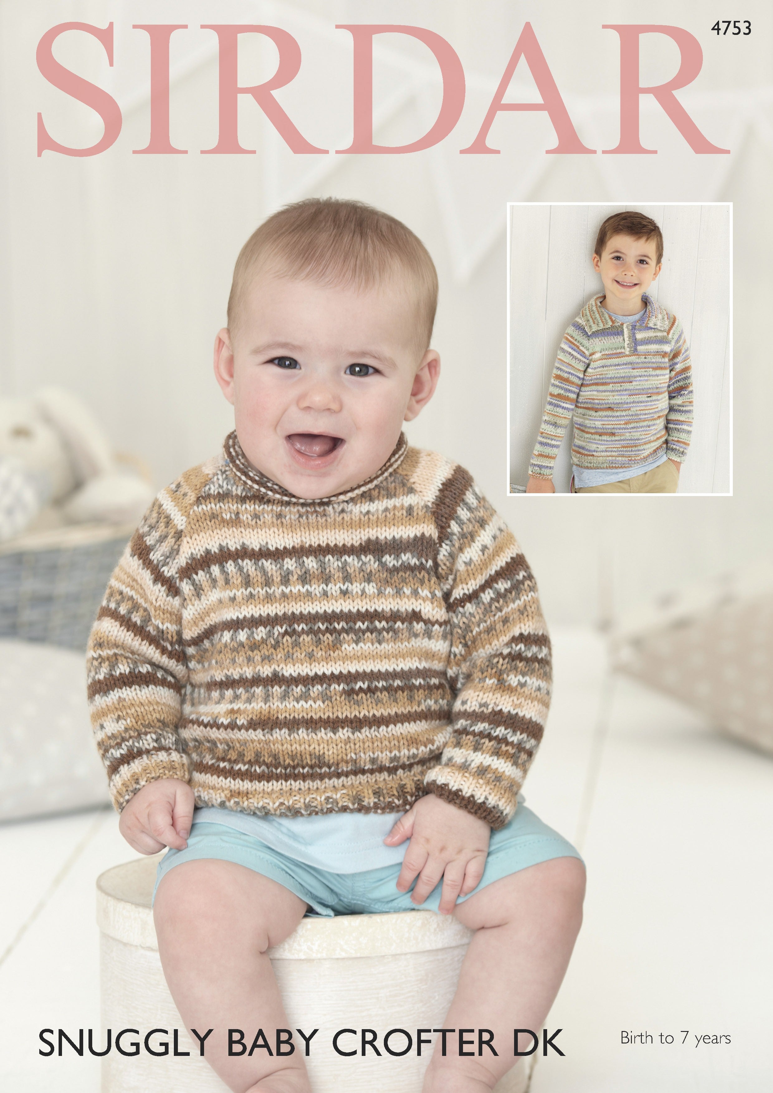 Leaflet 4753 - Sirdar DK jumper