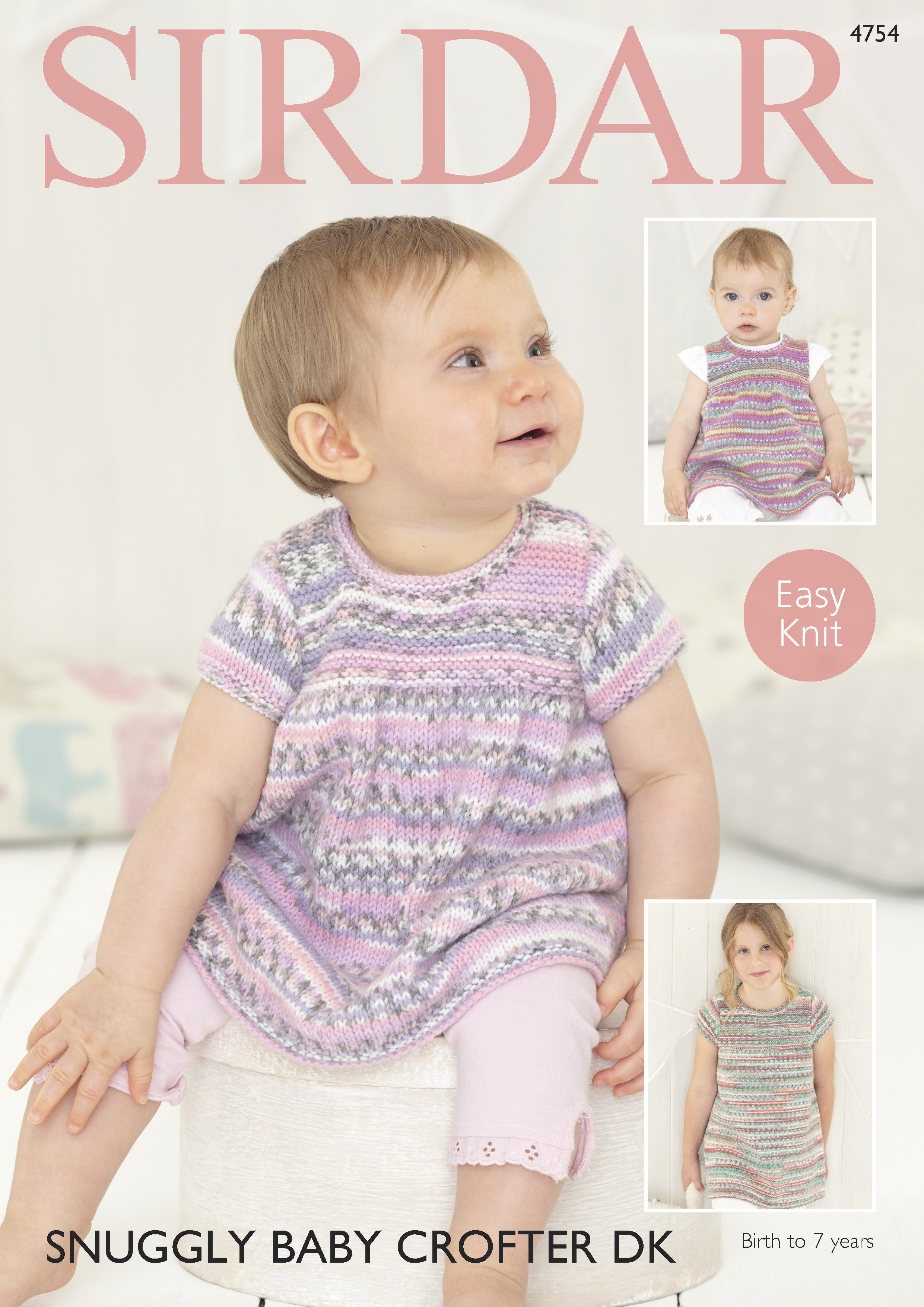 Leaflet 4754 - Sirdar DK dress